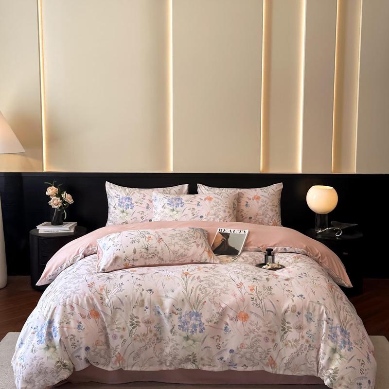 BULUNO 200x230cm 4-Piece Brushed Travel Bedding Set