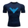 Tricou Sport pentru Bărbați cu Uscare Rapidă și Elasticitate Ridicată pentru Fitness și Alergare
