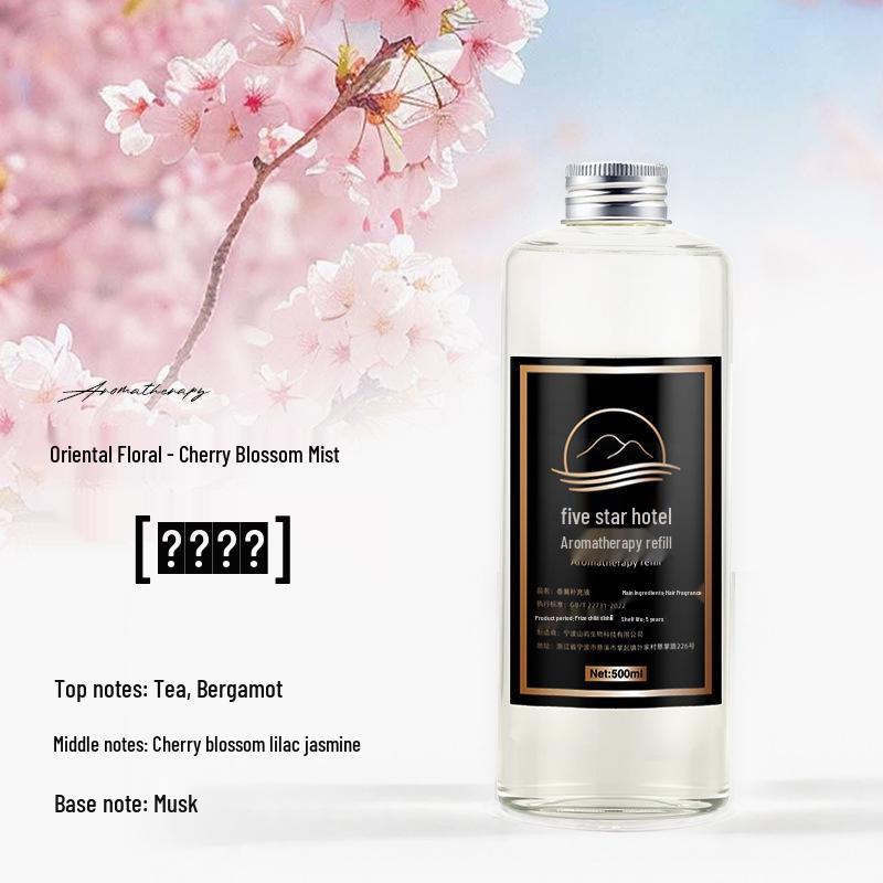 Flameless Aroma Essential Oil Refill for All Seasons: Long-lasting Home & Bathroom Fragrance Diffuser