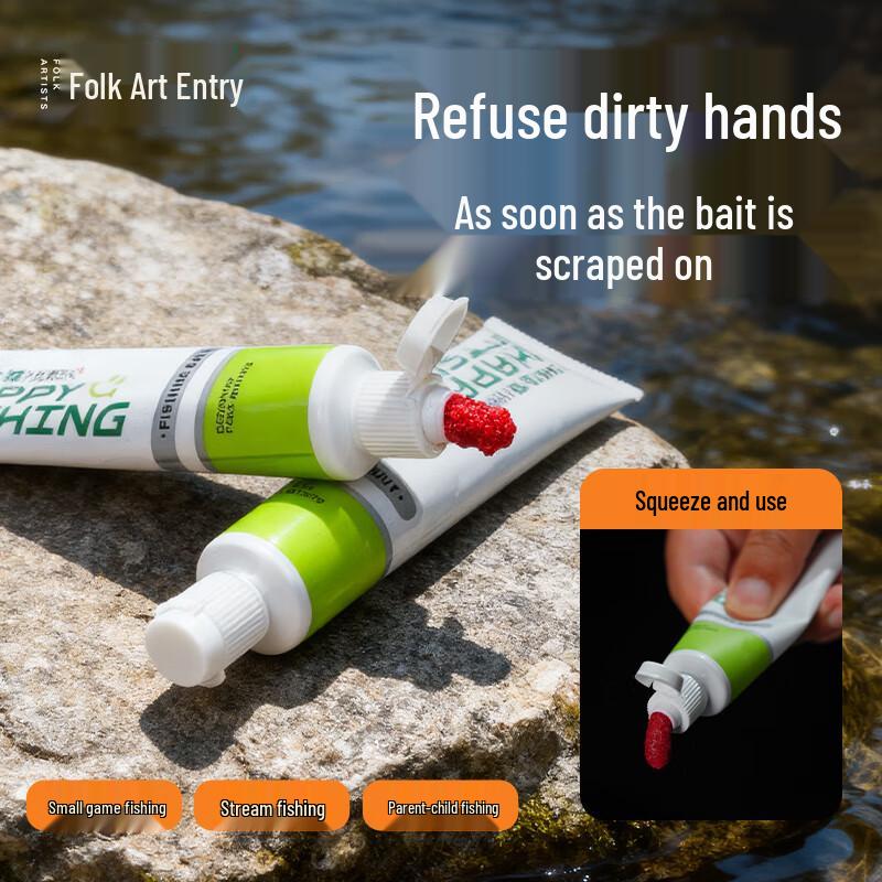 Folk Artist Ready-to-Use Stream Gluten Fishing Bait