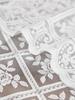 French Romantic Retro Palace Style White Lace Embroidery Rectangular Tablecloth for Tea Table and Dining Table with Dust Cover