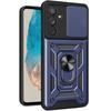 Armored case for Samsung Galaxy M35, CamShield Slide, blue