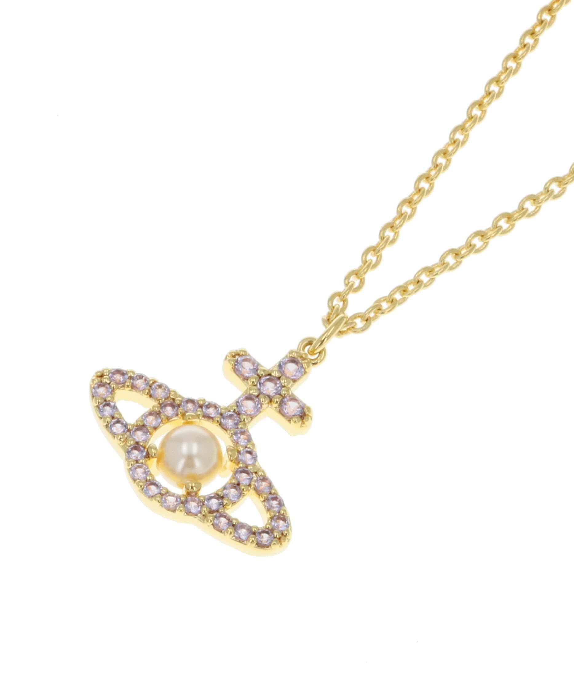 

Necklace OLYMPIA PEARL Brass [Vivienne Westwood] Women s 630203AR/02R599 [Item]