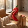 Simulation Peppers Squeeze Toys Vegetables Sensory Fidget Ball Creative Slow Rising Toy  Xmas Gift