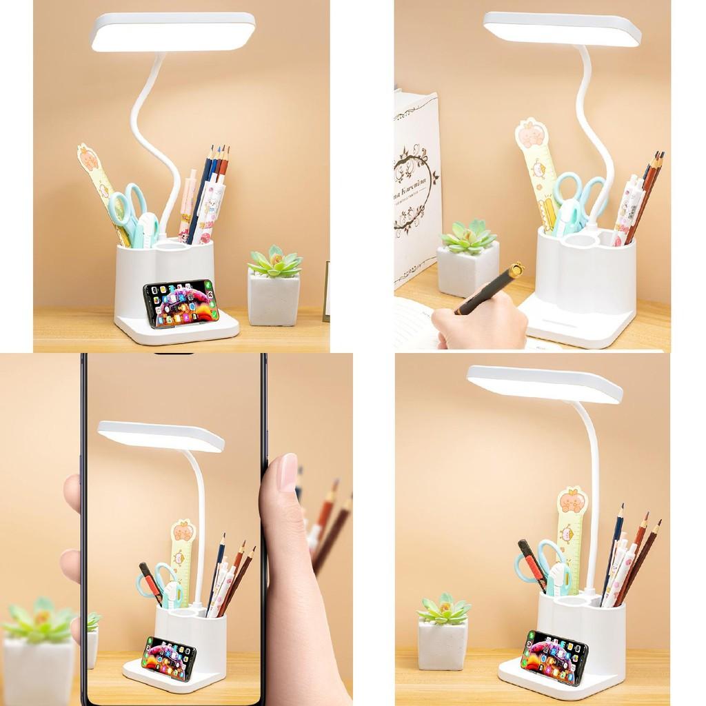 Minimalist Modern Student Desk Lamp Touch Control Eye Caring Led Dorm Study Room