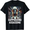 Cappuccino Asasin Degenerare Cerebrală Meme Italian Tricou(3)
