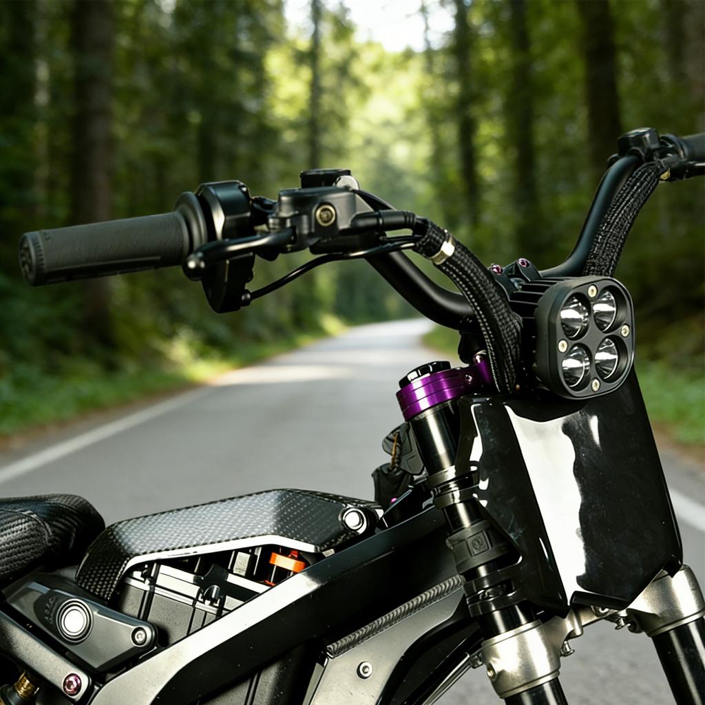 Electric Dirt Bike Plate Replacement Lightweight Unique Design Protective Plate Fit for Surron Light Ultra Bee Talaria Sting