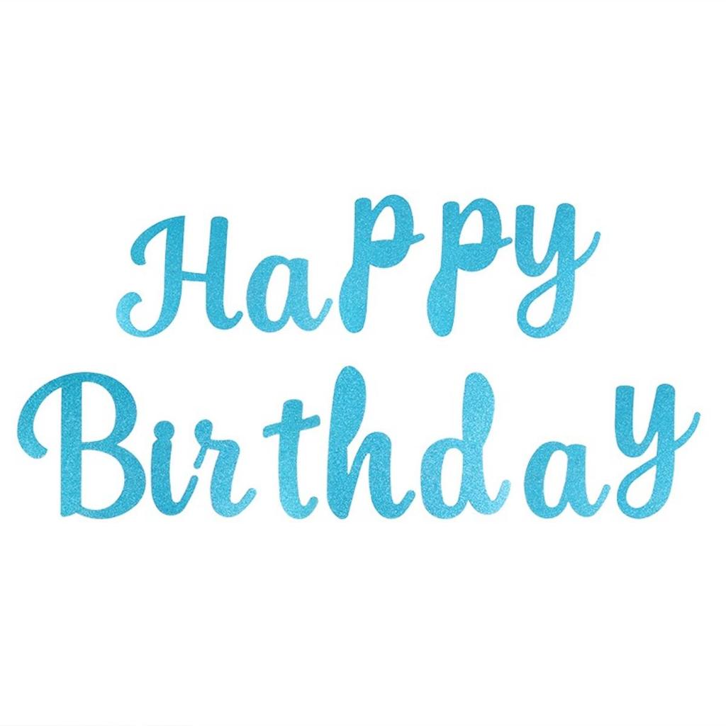 Creative Birthday Flag Happy Birthday Party Decor Kids Adults Hanging Banner Photo Backdrop Wedding Decoration