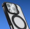 Apple ip17 Drop-Proof Magnetic Stand Dual Lens Protective Phone Case