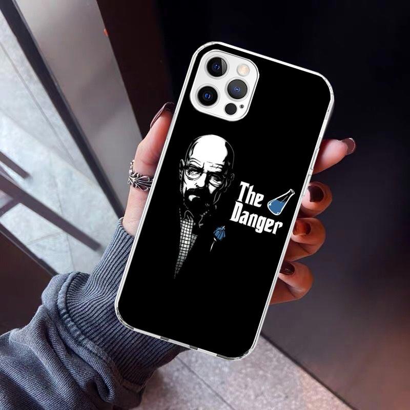 Breaking Bad WalterWhite Phone Case For iPhone 17 Air 11 13 Mini 14 15 Plus 16 12 Pro Max 16E SE 7 8 Pattern Soft TPU Back Cover