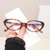 Kleine gerahmte vielseitige Blaulichtbrille modische Cat-Eye Unisex Alltagsbrille mit klaren Gläsern