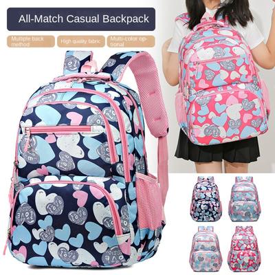 New Nylon Kids Shoulder Bag Large Capacity Trendy Schoolbag Outdoor Waterproof Children's Backpacks