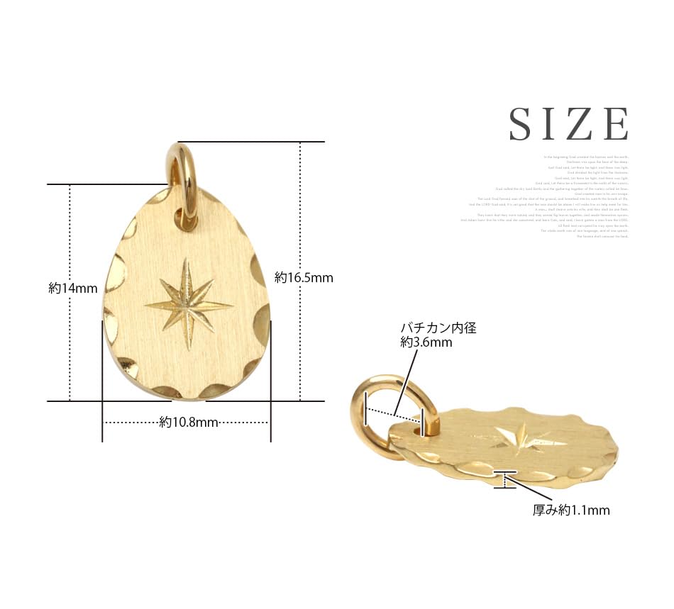 k18 Pendant Top 18K Necklace Top Pendant 18k 18K Top Sun L Sun Pendant Necklace Top [Divas]