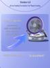 Compact Silent Night Light & Dual-Use Electric Fan - Portable Wall/Desktop Folding Design