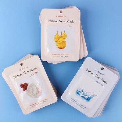 (30 folhas) Pacote de Máscara Hidratante para a Pele Nature (Colagénio, Hialurónico, Manteiga)