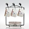 Coffee Mug Tree Stand 1 * Cup Holder Dining Table Iron Kitchen Stainless Steel