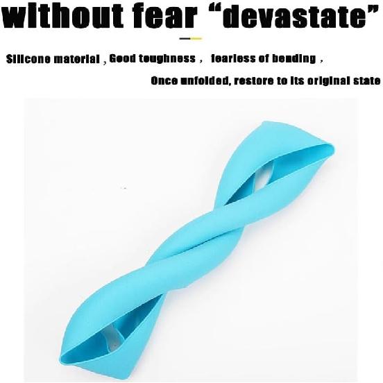 Universal Four Season Thin Silicone Steering Wheel Cover - Anti Slip Wear Resistant Comfortable For Car Black