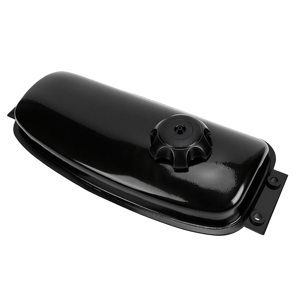 6L Fuel Gas Tank with Cap Petcock for ATV Go Kart 150 250ml Steel Gas Fuel Storage Tank