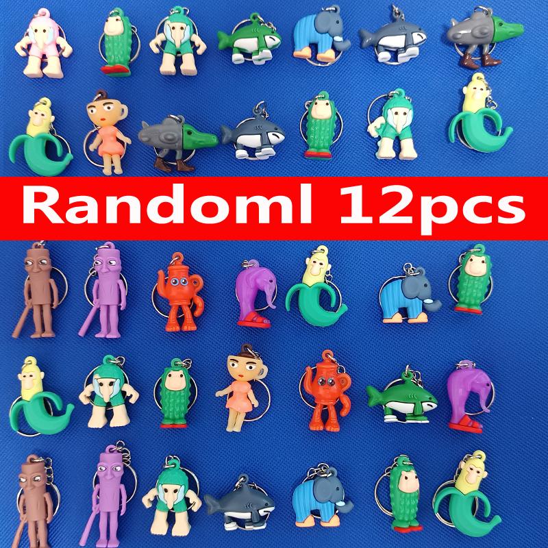 2025New Italian Brainrot Blind Box Toy Tungtungtung Sahur Tralarero Tralala Bombardinocrocodilo Figures Key Chain Birthday Gifts