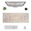 Glitter Gold Marble Mouse Pad Black White Swirl Fluid Vein Pattern Non Slip Desk Mat Gamers Office Home Keyboard Desktop Decor