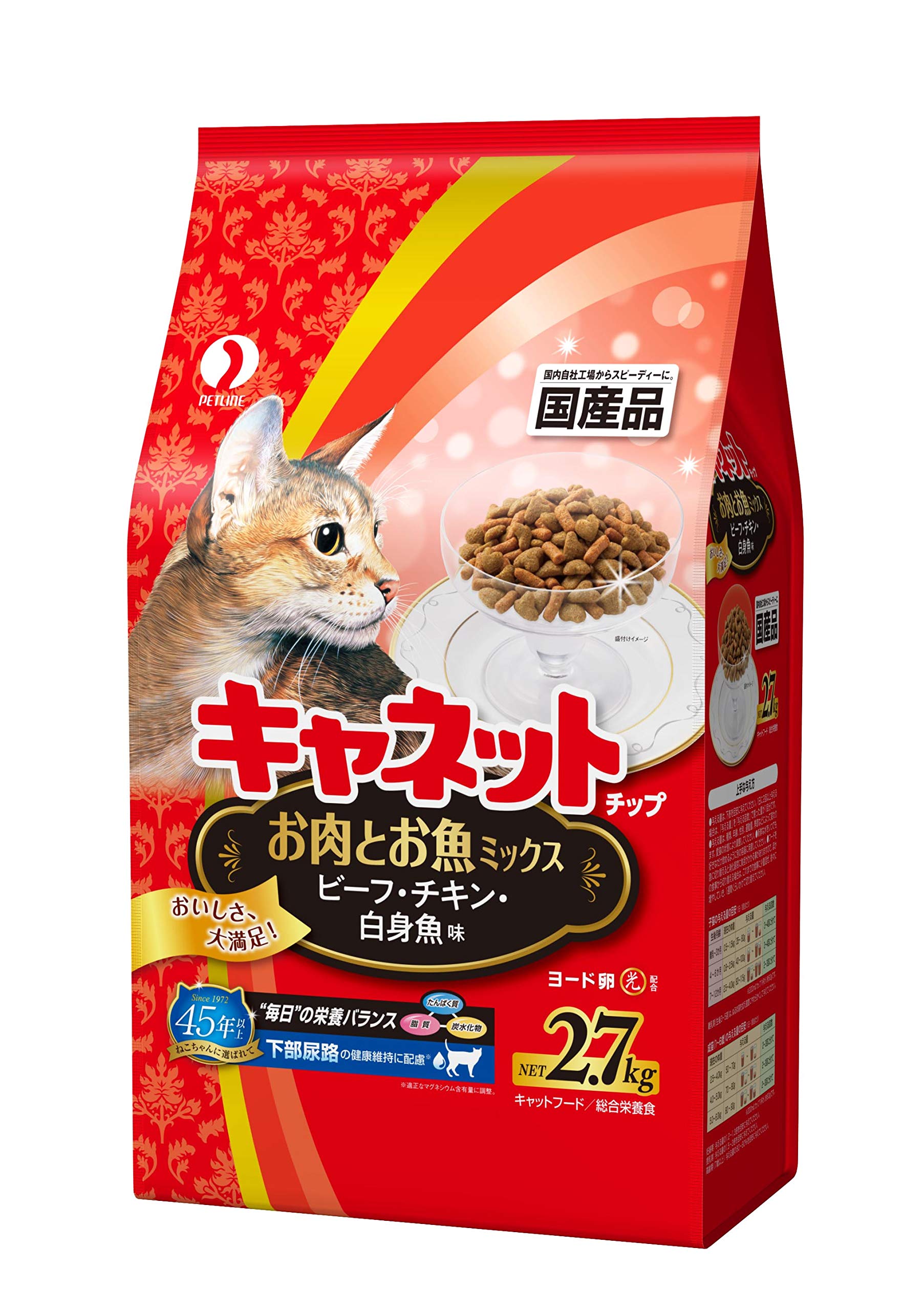 

Canet chips cat food meat and fish mix 2.7kg