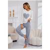 Four Season Style Love European and American Soft and Skin Friendly Comfortable Home Clothes, Long and Short Two-piece Set Pajamas