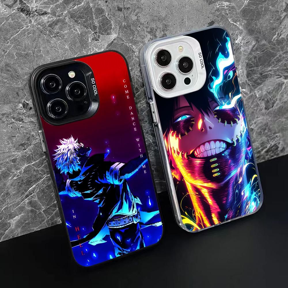 My Hero Academia Dabi Phone Case for iPhone 17 16 15 14 13 12 11 X XR XS 8 7 Pro Max Plus Translucent Colour Protective Pretty