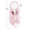 AEE4-Dream Catcher Handmade Wind Chime Feather Living Room Bedroom Wall Hanging Ornaments Birthday Gifts Home Decoration