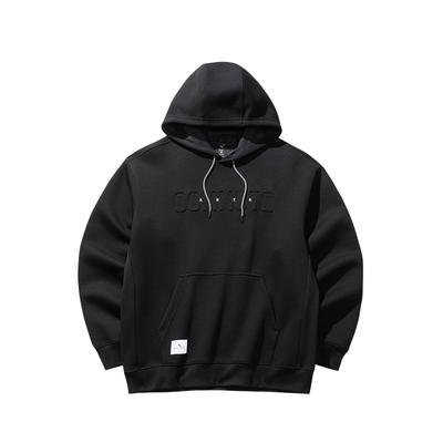 Anta Comfortable Versatile Pullover Hoodie Men Hoodies Black 152517735-3