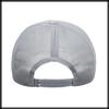 Mesh Cap Checkered Pattern Hat Running Outdoor Women Men CA696 [White Fang] (White)