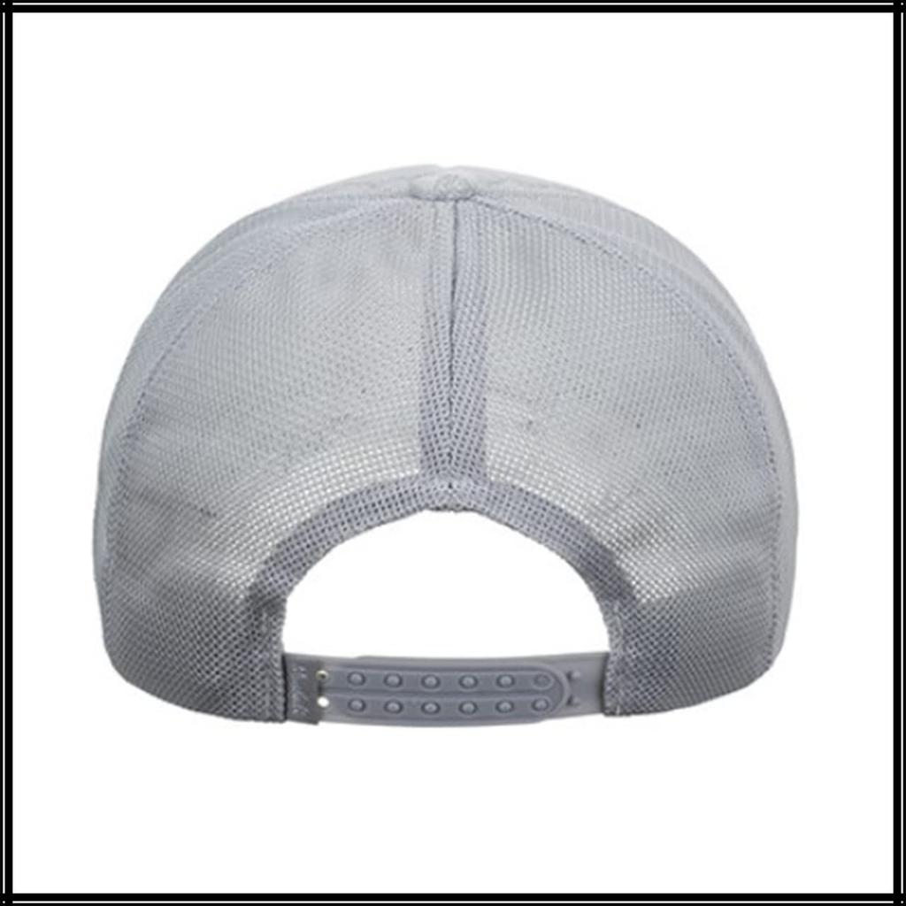 Mesh Cap Checkered Pattern Hat Running Outdoor Women Men CA696 [White Fang] (White)