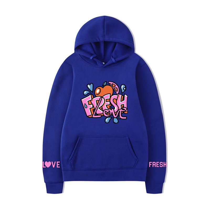 Autumn Winter Letter Print Men's Hoodie Y2K Clothes Vintage Fashion Oversize Casual Unisex Long Sleeve Pullovers