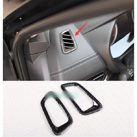 For Nissan Sentra Sylphy - Carbon Fiber Upper Air Vent Outlet Cover Trim