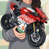 Berühmtes V4 Motorrad Bausteine Superbike Bausatz Technisches Rennsport Kinder Montage Spielzeugbausteine Set Kompatibel mit Technic Serie Lernspielzeug Supermodell