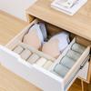 6pcs/set Pp Freely Combined Layered Partitions Creative Drawer Sorting Storage Compartment Divider