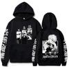 Anime Hoodie Hip Hop Men Women Loose Long Sleeve Autumn Pullover Print Hooded Sweatshirt