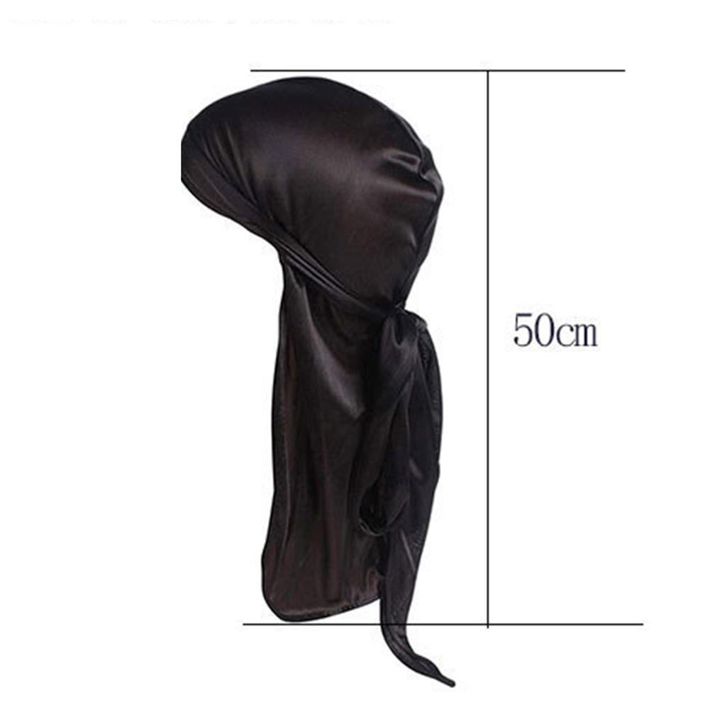 Elastizität Baotou Kappe Haarbänder Simulation Seidiges Durag Langes Ende Piratenhut Stirnband Turban Für Kinder Kind Band Zubehör