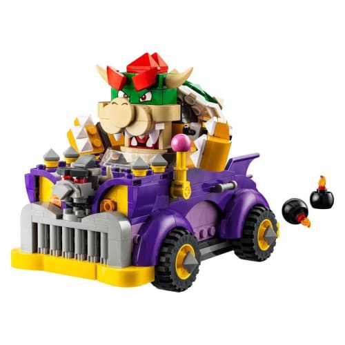 LEGO Super Mario Bowser Highway Car Toy Present Birthday Block Christmas Boys Girls Children 8 Years 9 Years 10 Years Old Elementary School Mario Good