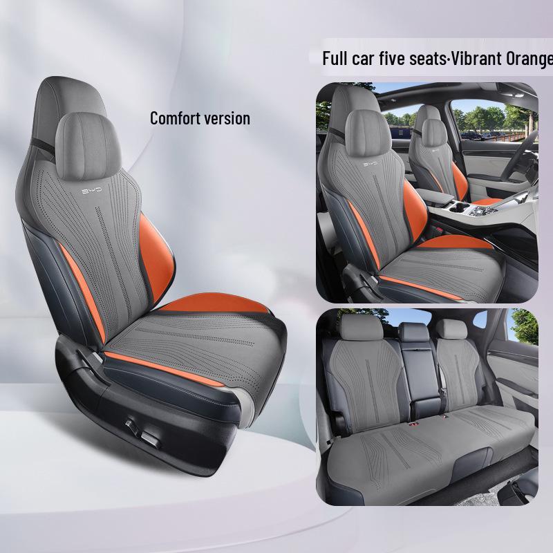 BYD Song PLUS Universal Suede Car Seat Cushion—Four Seasons
