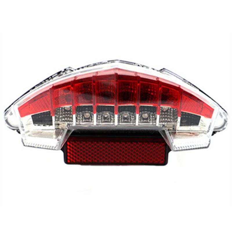 A58X-Brake LED Tail Light For BMW R1200GS F800S ST GT R 2005-2014 W Turn Signal Motorcycle Light