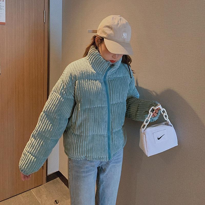 Loose Down Cotton-padded Clothes Women's New Winter Clothes Short Cotton-padded Jackets Bread Clothes Winter Coats