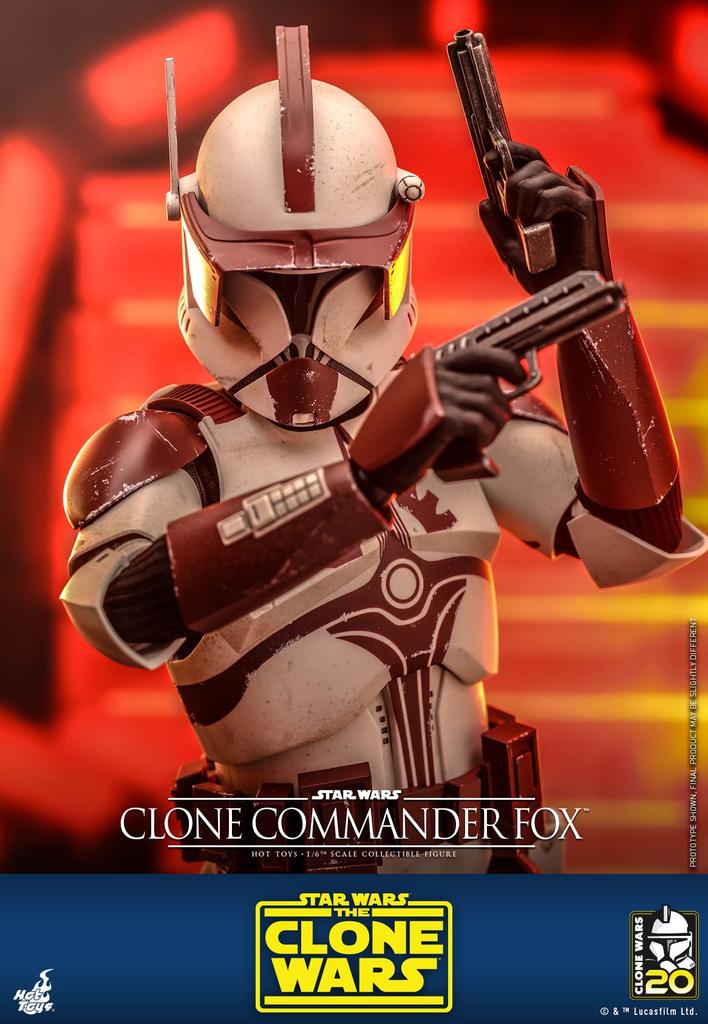TV Masterpiece Star Wars: The Clone Wars Commander Fox 1/6 Scale Figure