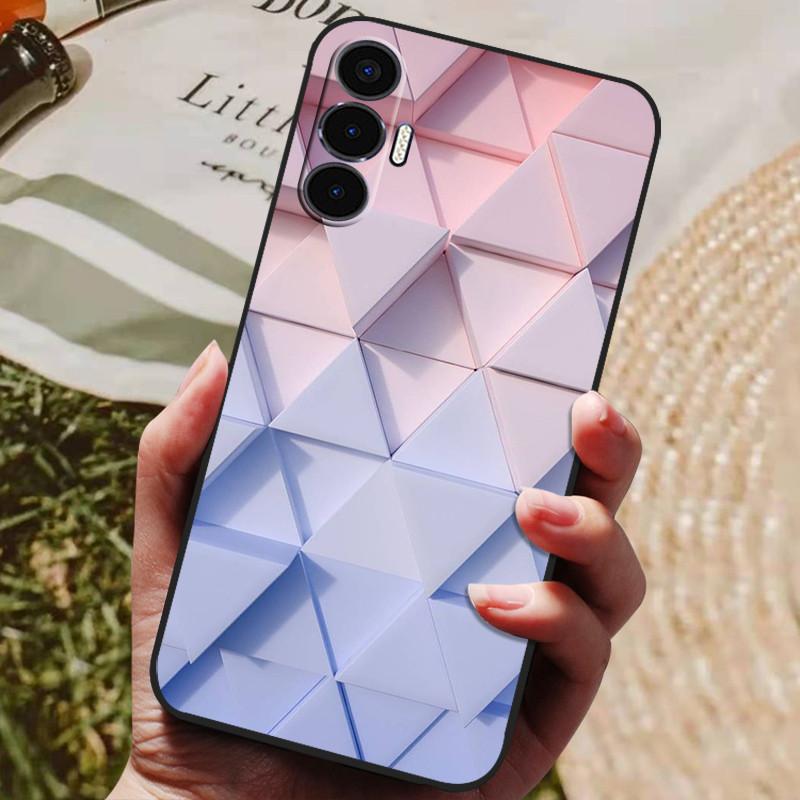 Pour Tecno Pova 3 Coque Pova Neo Coque Arrière en Silicone Souple pour Tecno Pova Neo LE6 Fundas Coque Pova3 PovaNeo Housse de Téléphone Coque