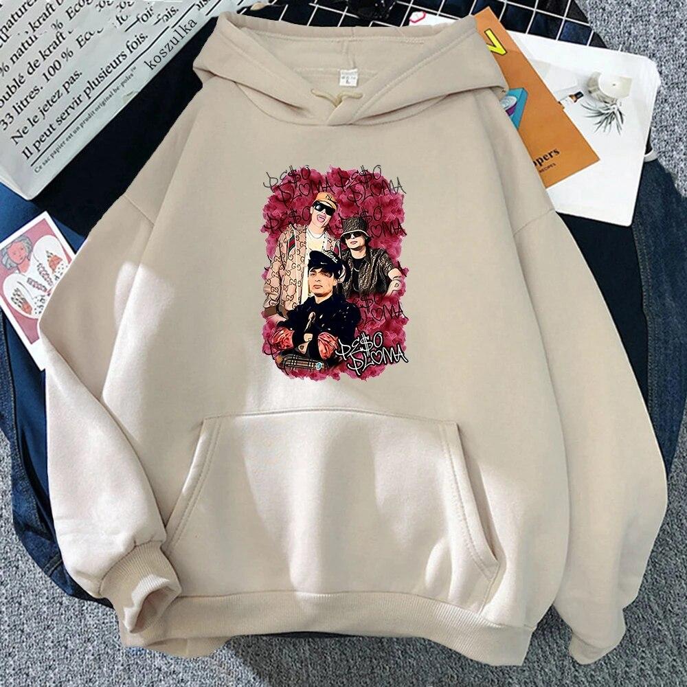 

Fashion Peso Pluma Music Hoodie 2023 Women/men Harajuku Aesthetic Graphic Hoodies Unisex Lover Pullovers Sweatshirt Vintage