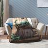 Cute Baby Yodas W-Warss Film Blankets Flannel S-Stars Soft Throw Blanket for Bedroom Sofa Bedspread