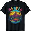 Denver City Pride Buntes Rocky Mountain Colorado T-Shirt
