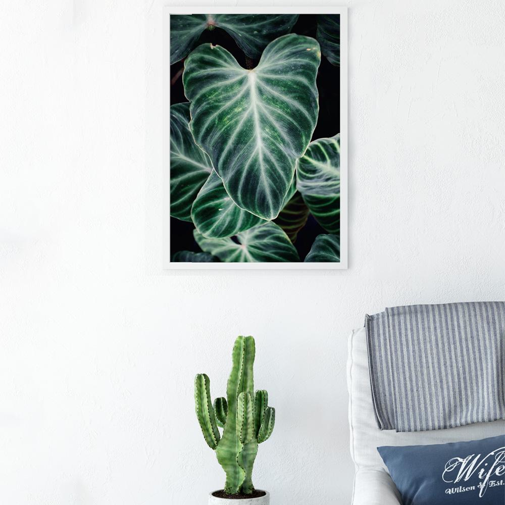 

Растительный пейзаж картина маслом зеленые листья в цветочном бассейне искусство холст картина гостиная коридор бар украшение дома фрески без рамки 21*30cm No Frame