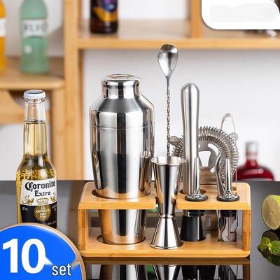 Stainless Steel Bartender Cocktail Shaker Set