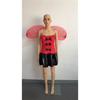 Disfraz de Mariquita para Mujer Halloween Vestido Cosplay de Abeja con Alas
