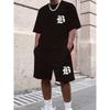 2025 Summer New Men's Casual Set 3D printed sportswear summer streetwear outdoor shorts set